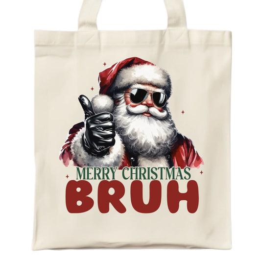 Merry Christmas Bruh | Świąteczna torba BN65 - StoryCups.pl