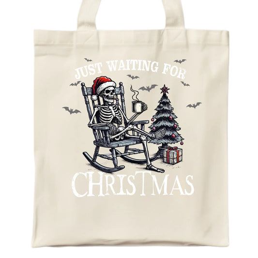 Czekam tylko na święta | Świąteczna eco torba BN56 - StoryCups.pl