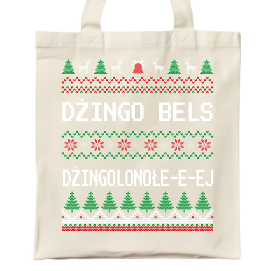 Dżingo bels | Świąteczna eco torba BN11 - StoryCups.pl