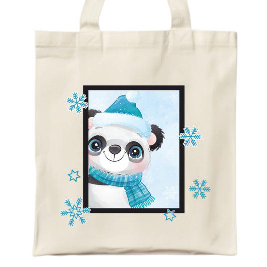Zimowy Miś | Świąteczna torba z imieniem BN16 - StoryCups.pl