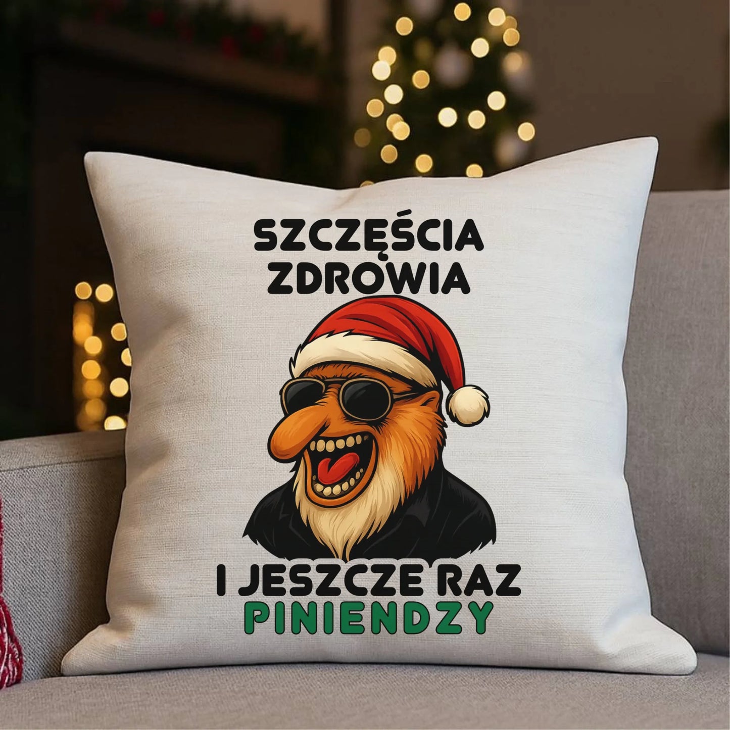 Poduszka świąteczna - Janusz Nosacz - I jeszcze raz piniendzy BN111 - StoryCups.pl