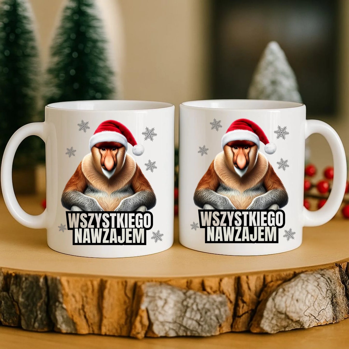 Kubek świąteczny - Janusz Nosacz - Nawzajem BN110 - StoryCups.pl