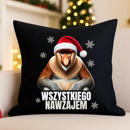 Poduszka dekoracyjna świąteczna - Janusz Nosacz - Nawzajem BN110 - StoryCups.pl