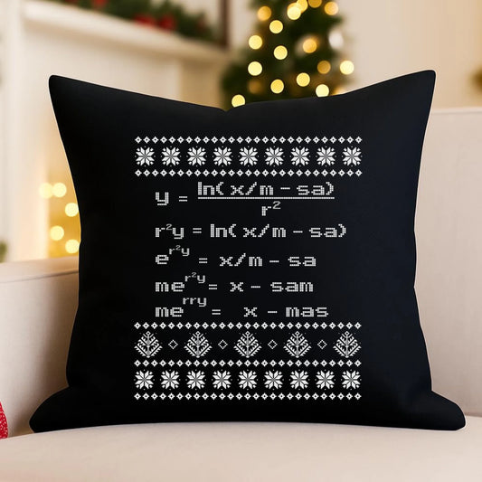 Poduszka dekoracyjna świąteczna - Zadanie matematyczne BN108 - StoryCups.pl