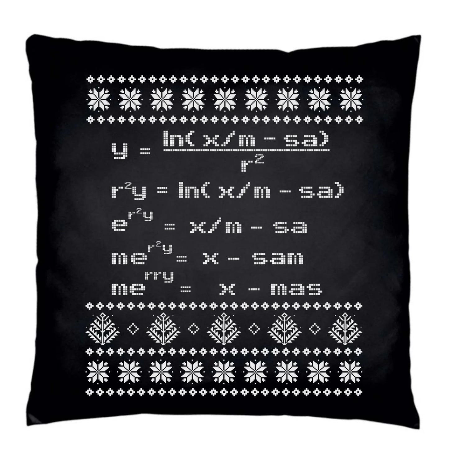 Poduszka dekoracyjna świąteczna - Zadanie matematyczne BN108 - StoryCups.pl