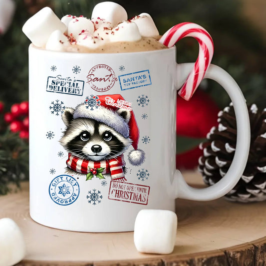 Kubek świąteczny - Szop - Przesyłka od Mikołaja BN104 - StoryCups.pl