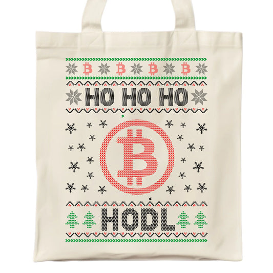 Torba świąteczna - Bitcoin - Ho Ho hodl BN103 - StoryCups.pl