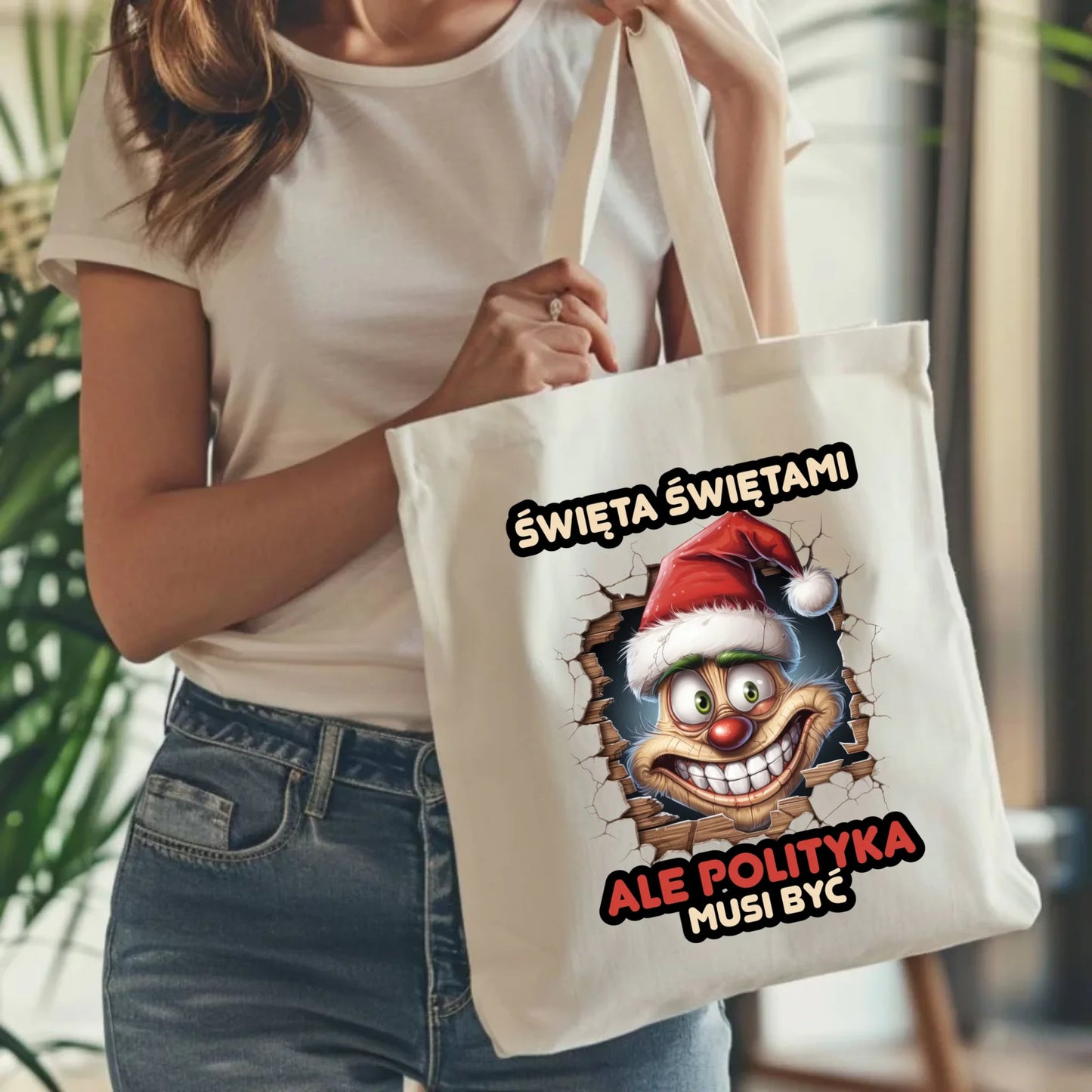 Torba świąteczna - Święta świętami ale polityka musi być BN102 - StoryCups.pl