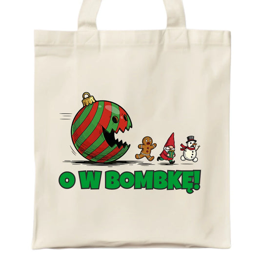 Torba świąteczna - O w bombkę BN142