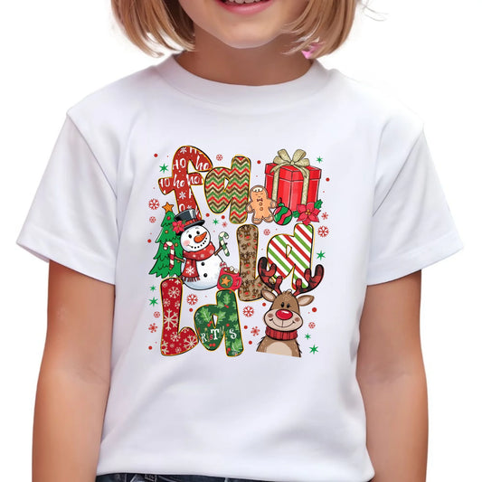 Koszulka dziecięca świąteczna - Fa la la BN71 - StoryCups.pl