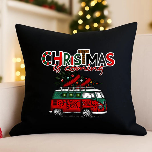 Poduszka dekoracyjna świąteczna - Kamper Christmas is coming BN42 - StoryCups.pl