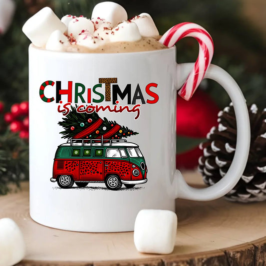 Kubek świąteczny - Kamper Christmas is coming BN42 - StoryCups.pl