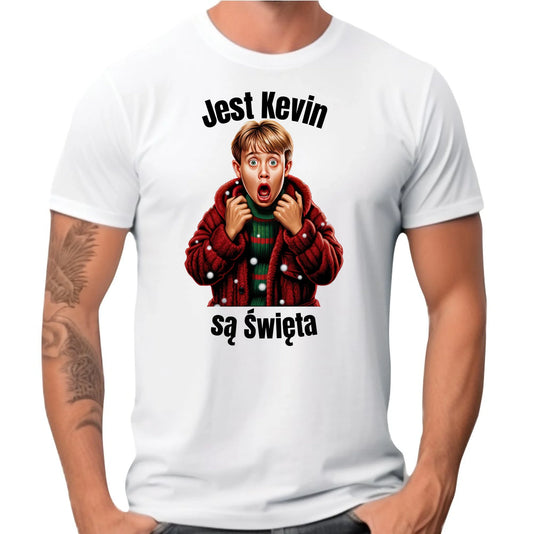 Koszulka męska świąteczna - Jest Kevin są święta BN27 - StoryCups.pl