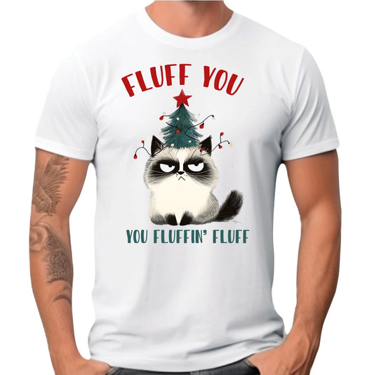 Koszulka męska świąteczna - Fluff You BN10 - StoryCups.pl