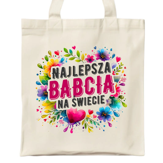 Torba dla babci - Najlepsza Babcia na świecie B07 - StoryCups.pl