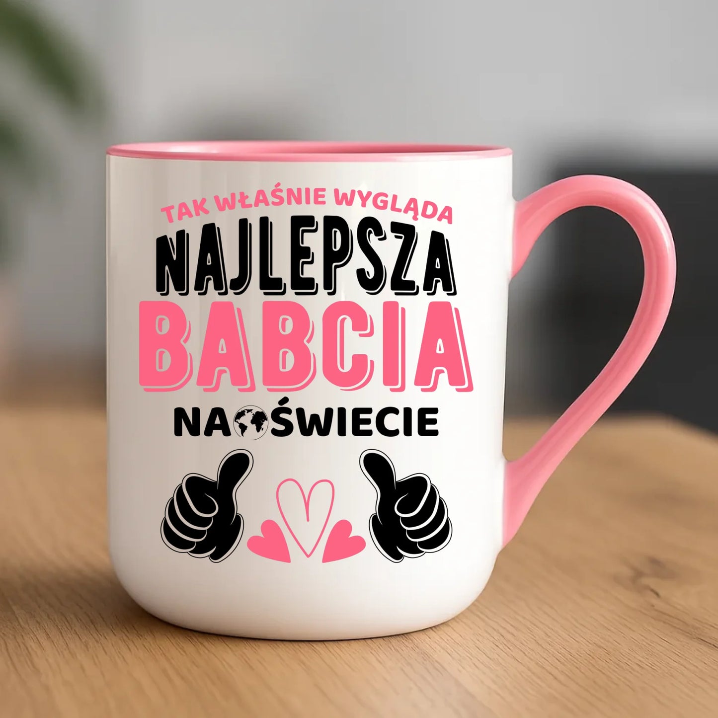 Kubek elegant dla babci - Tak wygląda najlepsza babcia na świecie B24 - StoryCups.pl