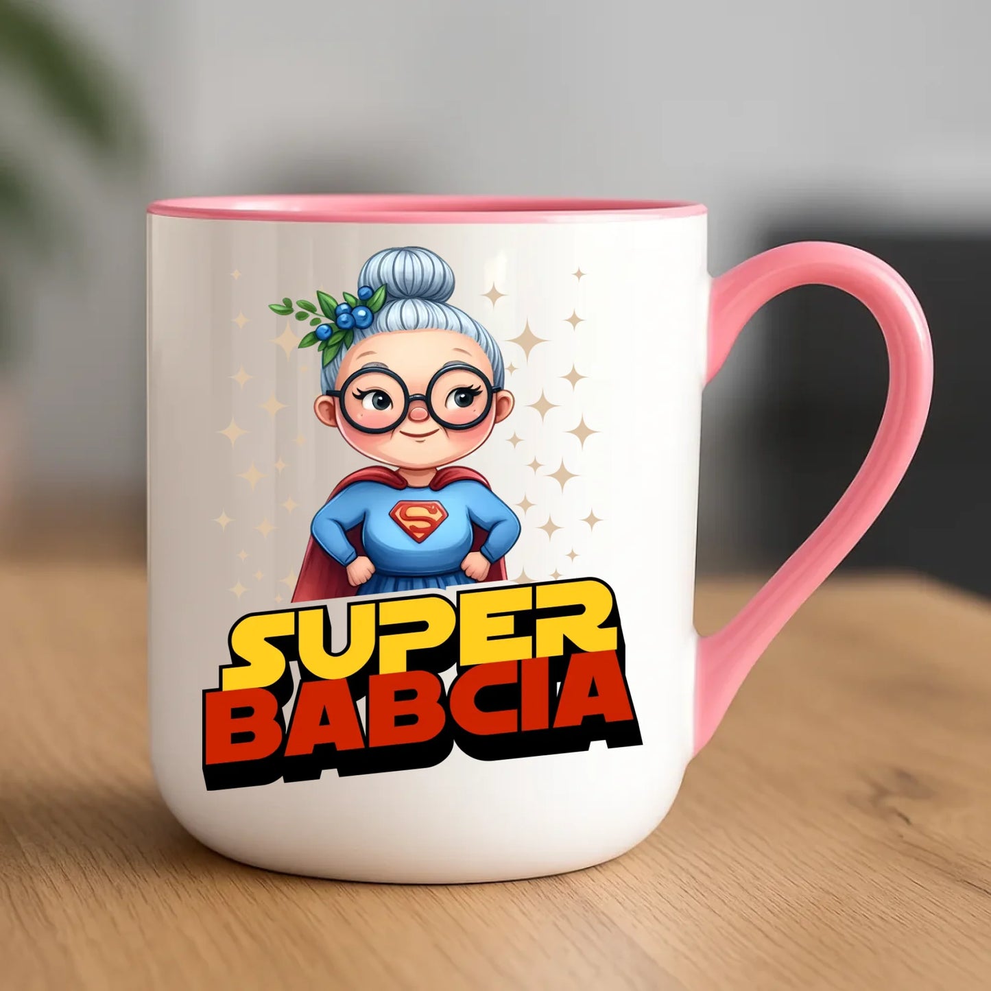 Kubek elegant dla babci - Super Babcia B29 - StoryCups.pl