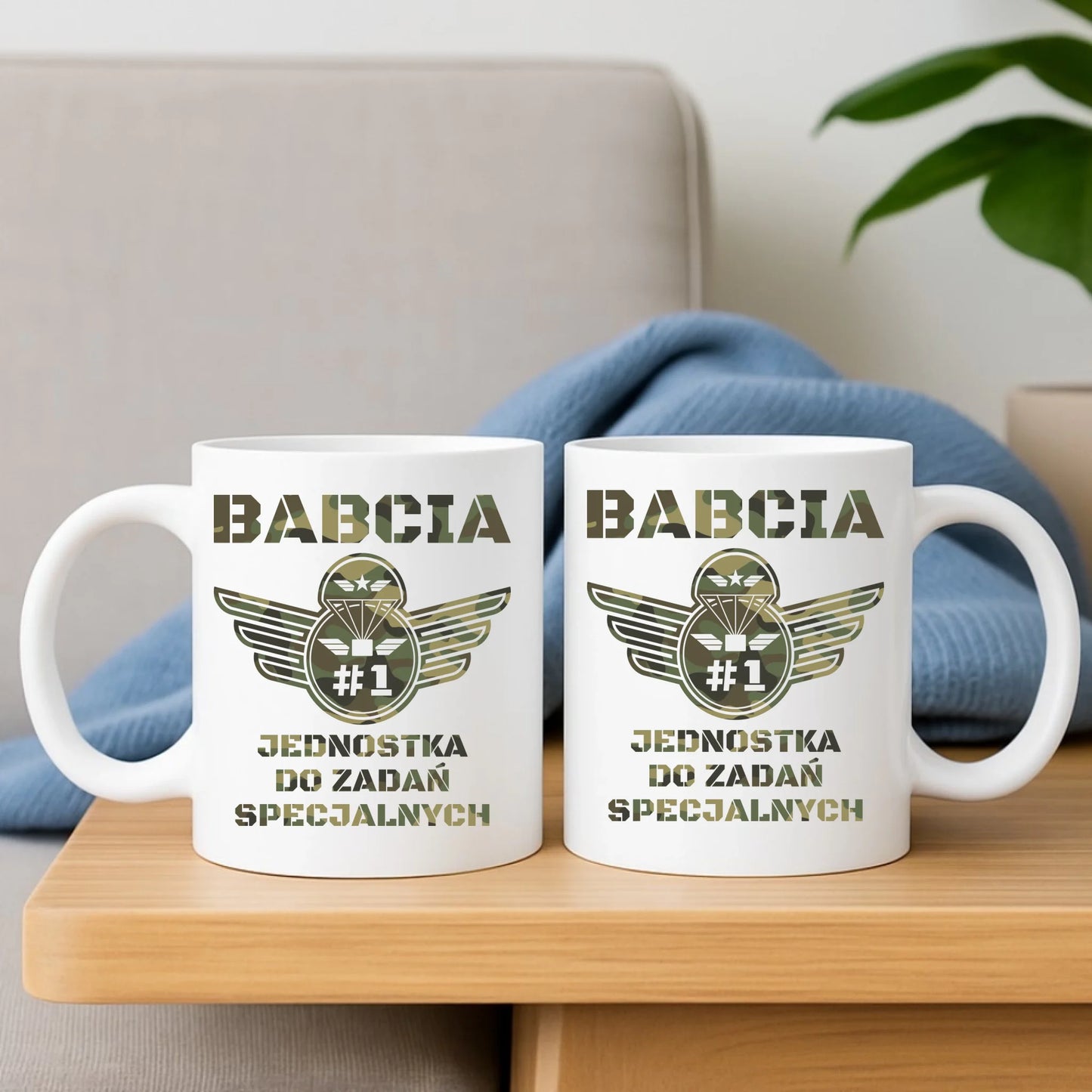 Kubek dla babci - Babcia jednostka do zadań specjalnych B31 - StoryCups.pl