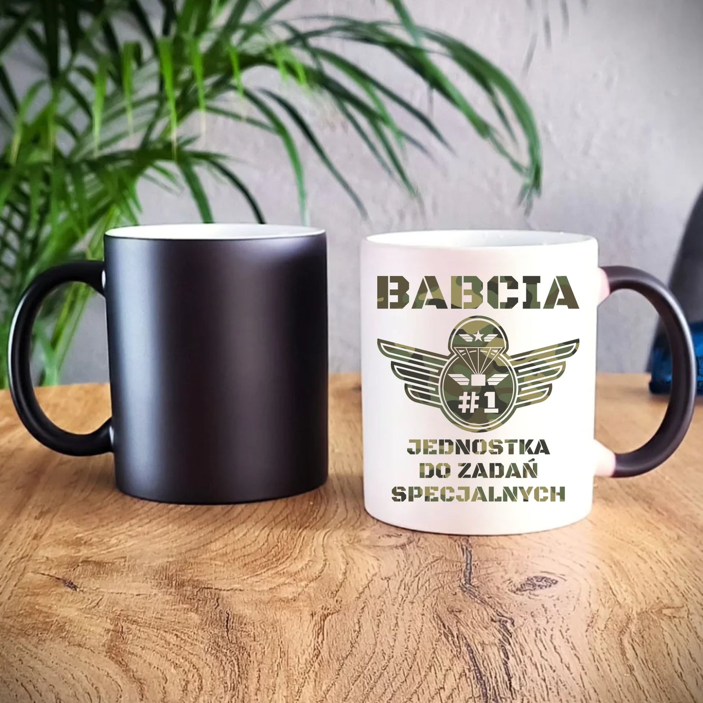 Kubek magiczny dla babci - Babcia jednostka do zadań specjalnych B31 - StoryCups.pl