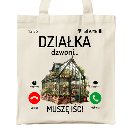 Torba dla babci - Działka dzwoni muszę iść B41 - StoryCups.pl