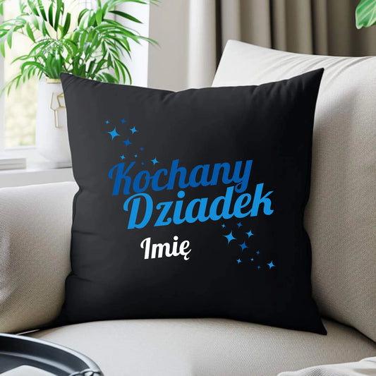 Poduszka dekoracyjna dla dziadka - Kochany Dziadek - personalizowana D05 - StoryCups.pl
