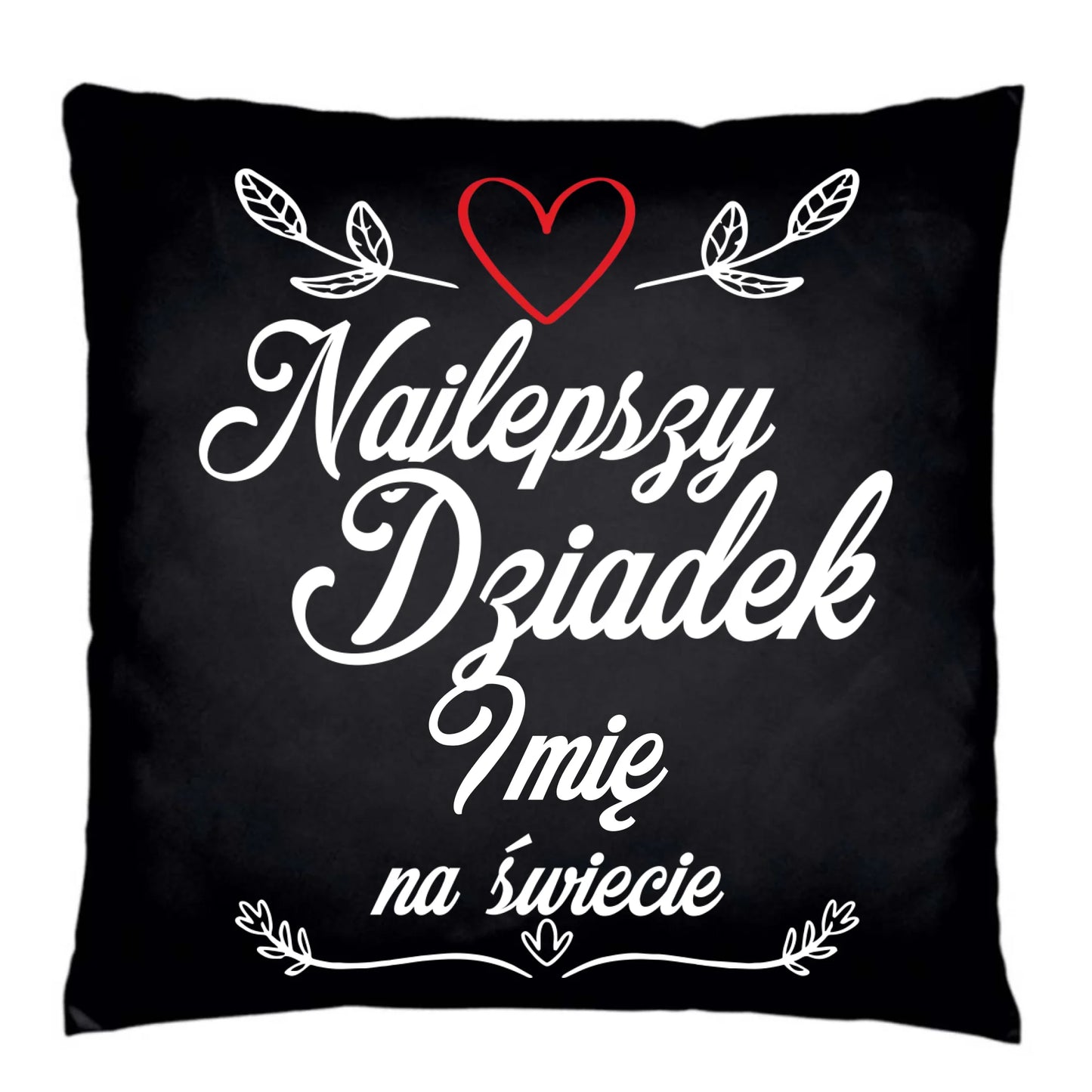 Poduszka dekoracyjna dla dziadka - Najlepszy dziadek na Świecie - personalizowana D12 - StoryCups.pl