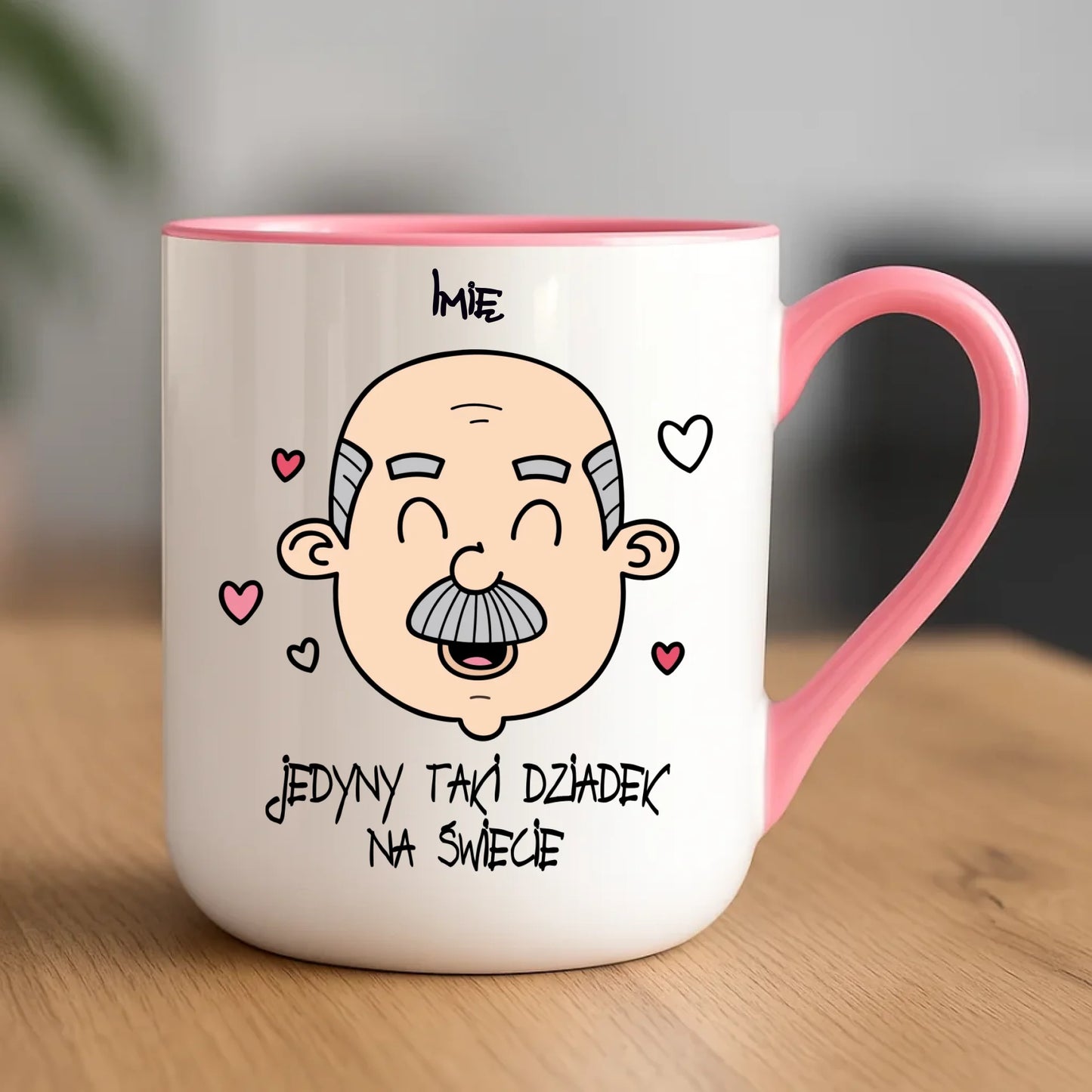 Kubek elegant dla dziadka - Jedyny taki dziadek na świecie - personalizowany D15 - StoryCups.pl