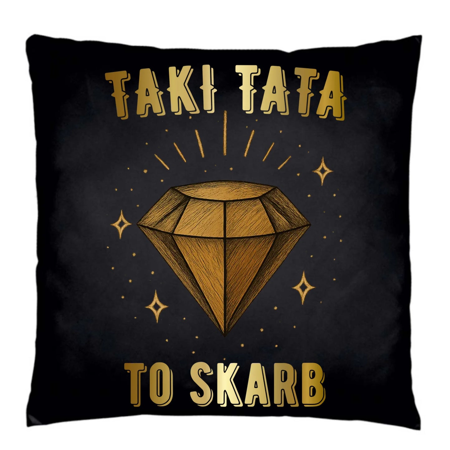 Poduszka dekoracyjna dla taty - Taki tata to skarb - personalizowana DT17 - StoryCups.pl