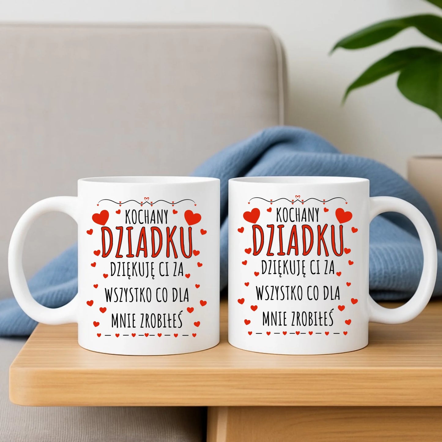 Kubek dla dziadka - Kochany Dziadku dziękuję Ci D21 - StoryCups.pl