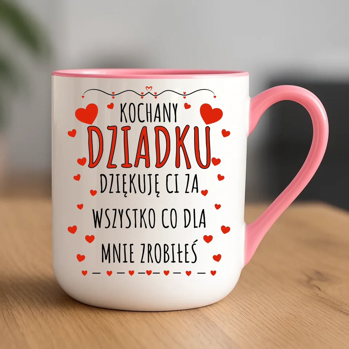 Kubek elegant dla dziadka - Kochany Dziadku dziękuję Ci D21 - StoryCups.pl