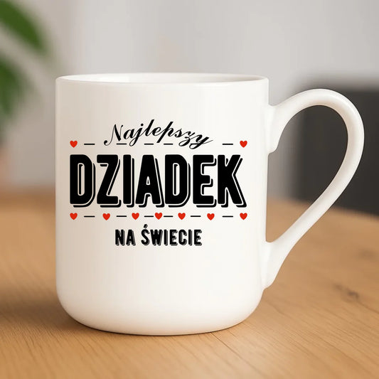 Kubek elegant dla dziadka - Najlepszy dziadek na świecie D23 - StoryCups.pl