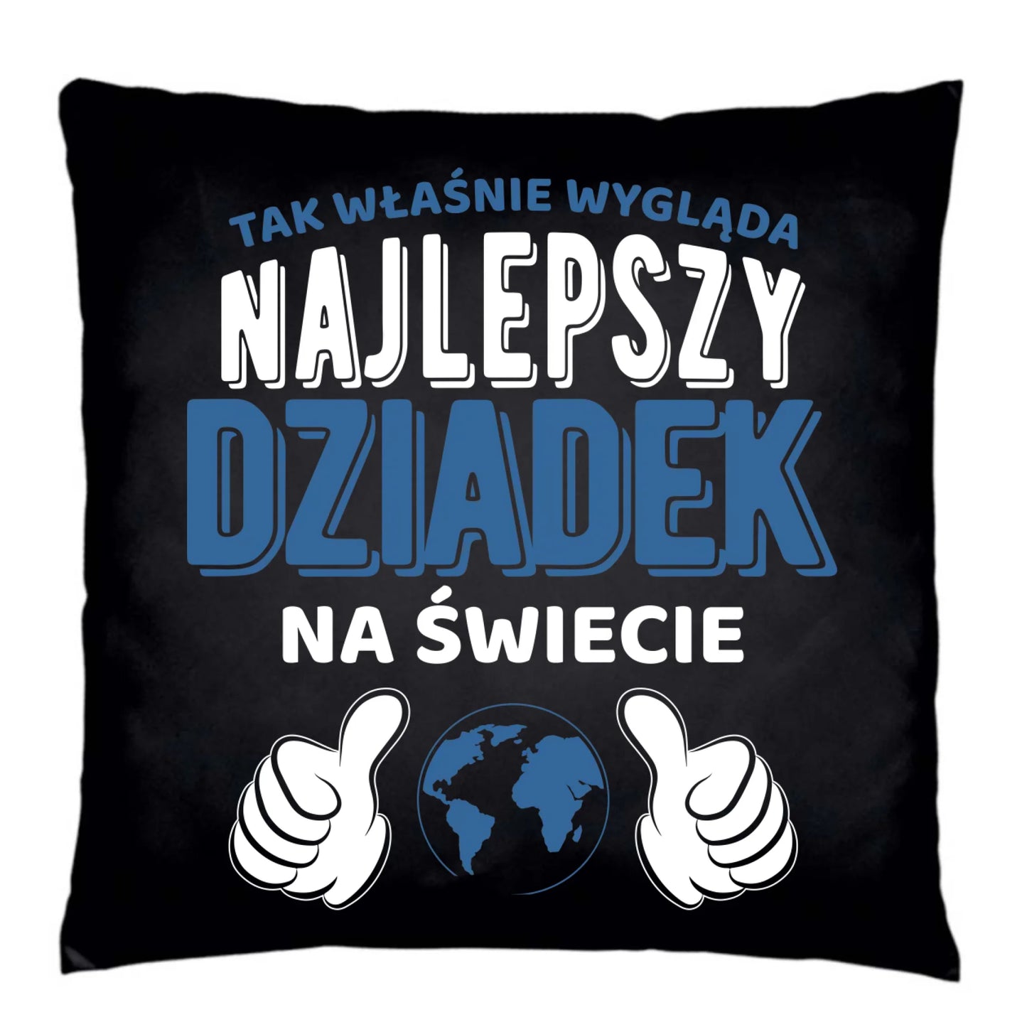 Poduszka dekoracyjna dla dziadka - Tak wygląda najlepszy dziadek na świecie D24 - StoryCups.pl