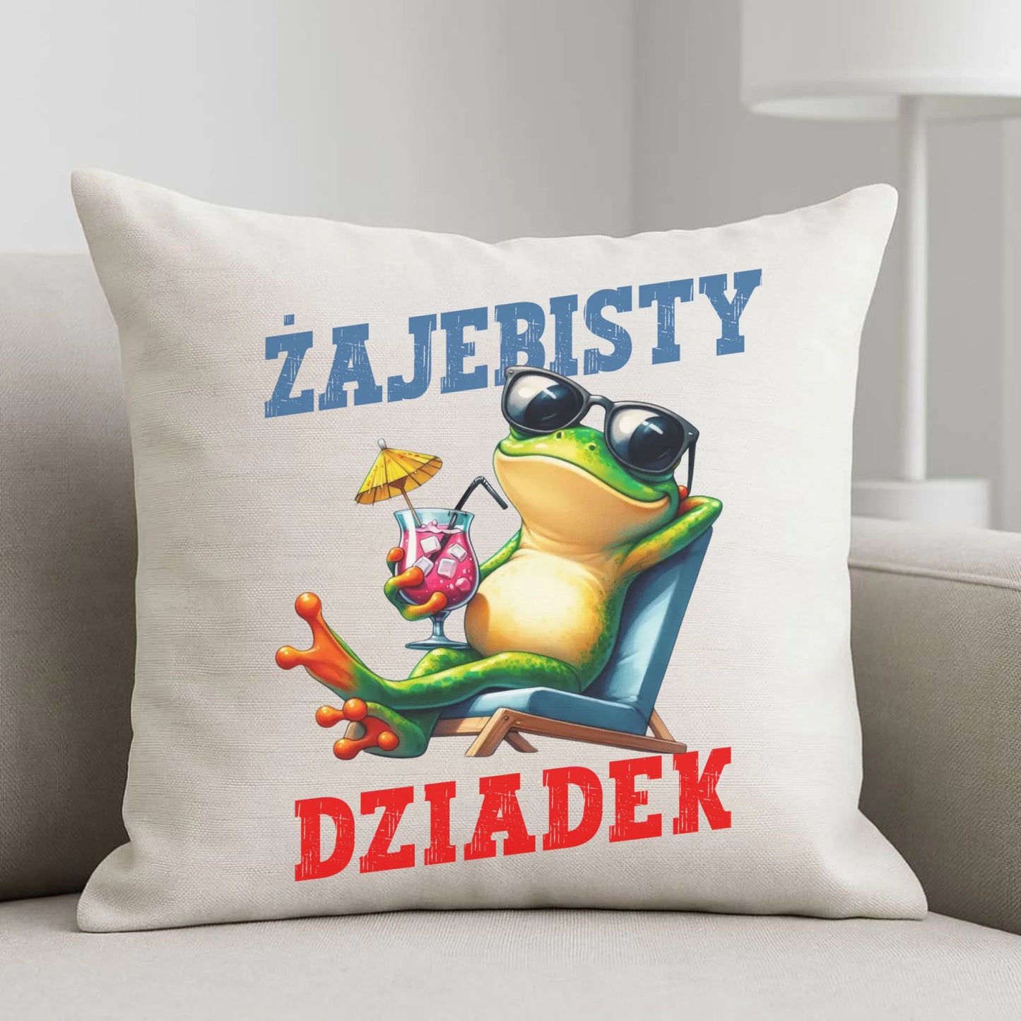 Poduszka dla dziadka - Żajebisty dziadek D27 - StoryCups.pl