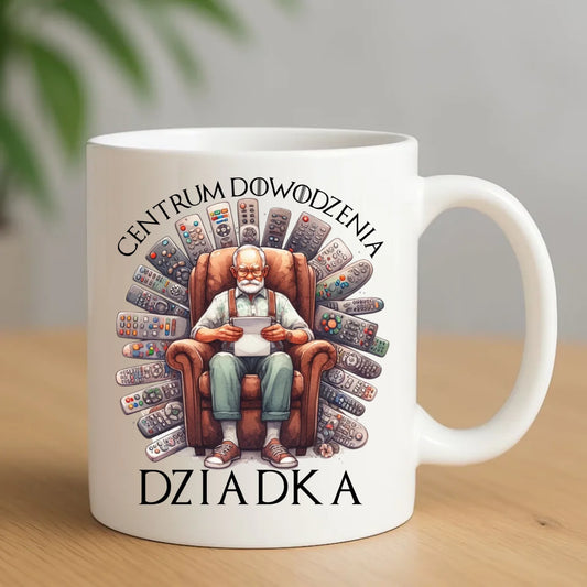 Kubek dla dziadka - Centrum dowodzenia D28 - StoryCups.pl