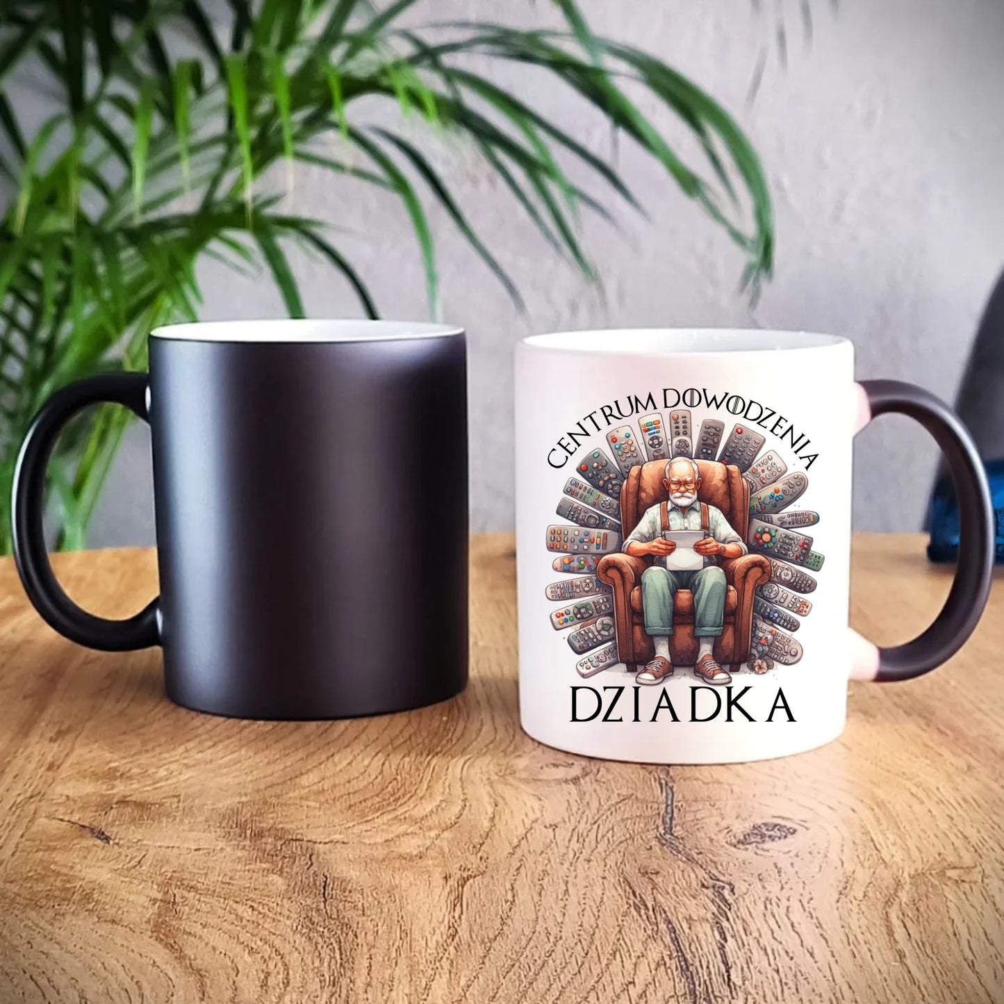 Kubek magiczny dla dziadka - Centrum dowodzenia D28 - StoryCups.pl