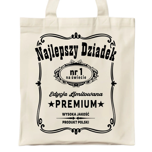 Torba dla dziadka - Najlepszy dziadek edycja limitowana D30 - StoryCups.pl