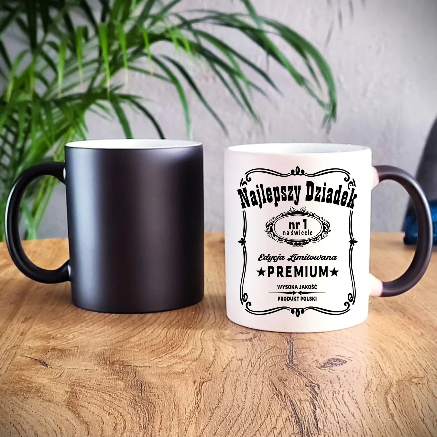 Kubek magiczny dla dziadka - Najlepszy dziadek edycja limitowana D30 - StoryCups.pl