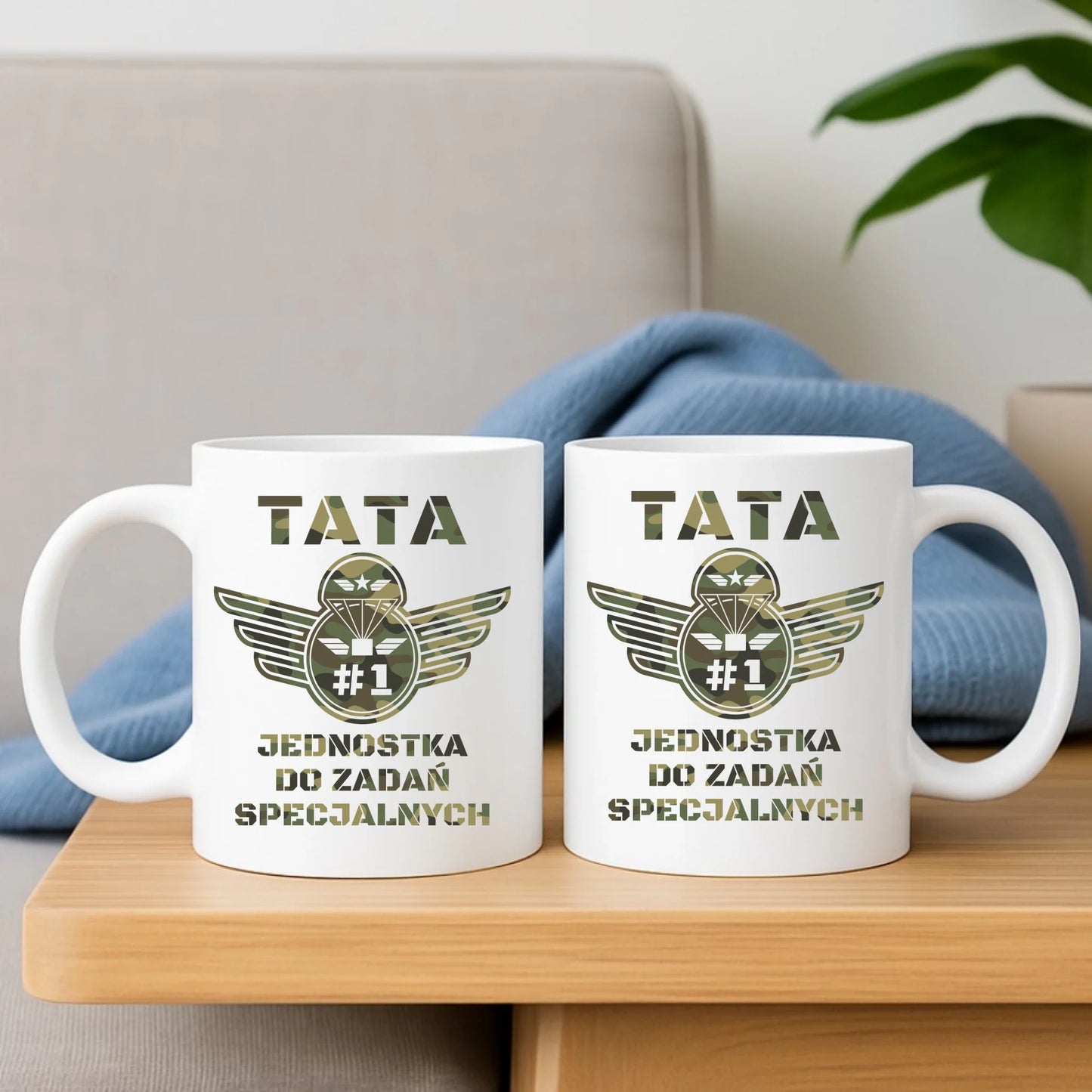 Kubek dla taty - Tata jednostka do zadań specjalnych DT42 - StoryCups.pl