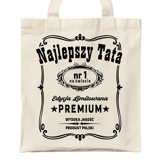 Torba dla taty - Najlepszy tata edycja limitowana DT32 - StoryCups.pl