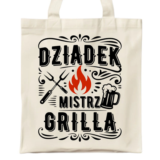 Torba dla dziadka - Dziadek mistrz grilla D33 - StoryCups.pl