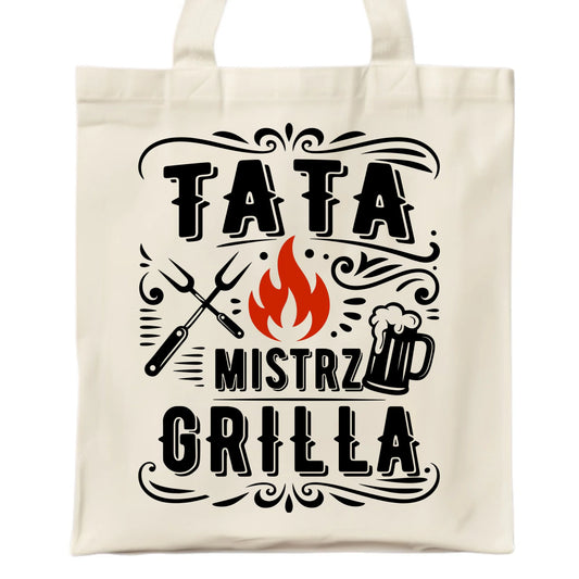 Torba dla taty - Tata mistrz grilla DT53 - StoryCups.pl