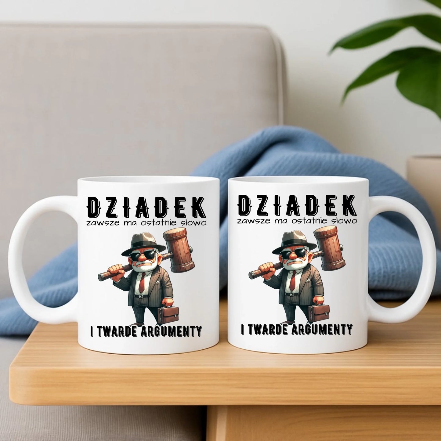 Kubek dla dziadka - Dziadek zawsze ma ostatnie słowo D40 - StoryCups.pl