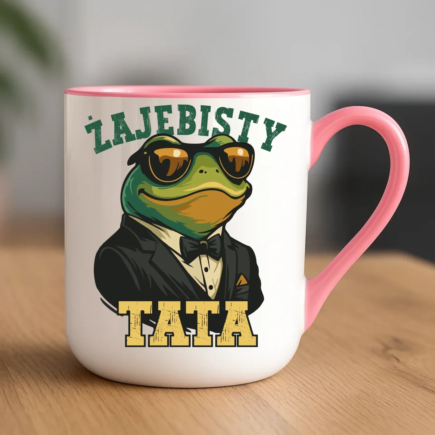 Kubek elegant dla taty - Żajebisty tata DT83 - StoryCups.pl