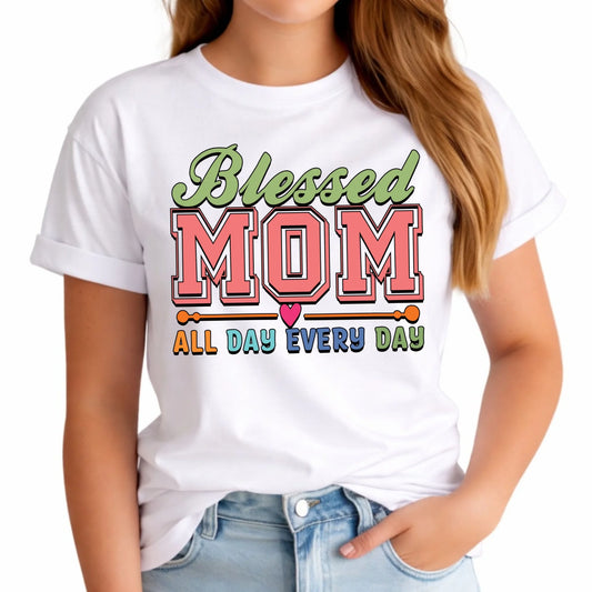 Koszulka damska dla mamy - Mom all day every day DM36 - StoryCups.pl