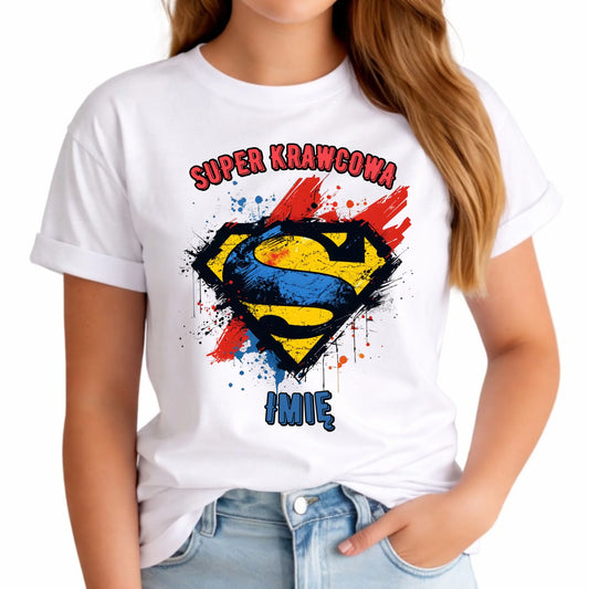 Koszulka damska szyciowa dla krawcowej - Super krawcowa HS36 - StoryCups.pl