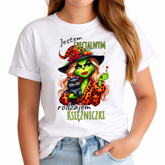 Koszulka damska - Specjalna księżniczka - Wiedźma HL22 - StoryCups.pl