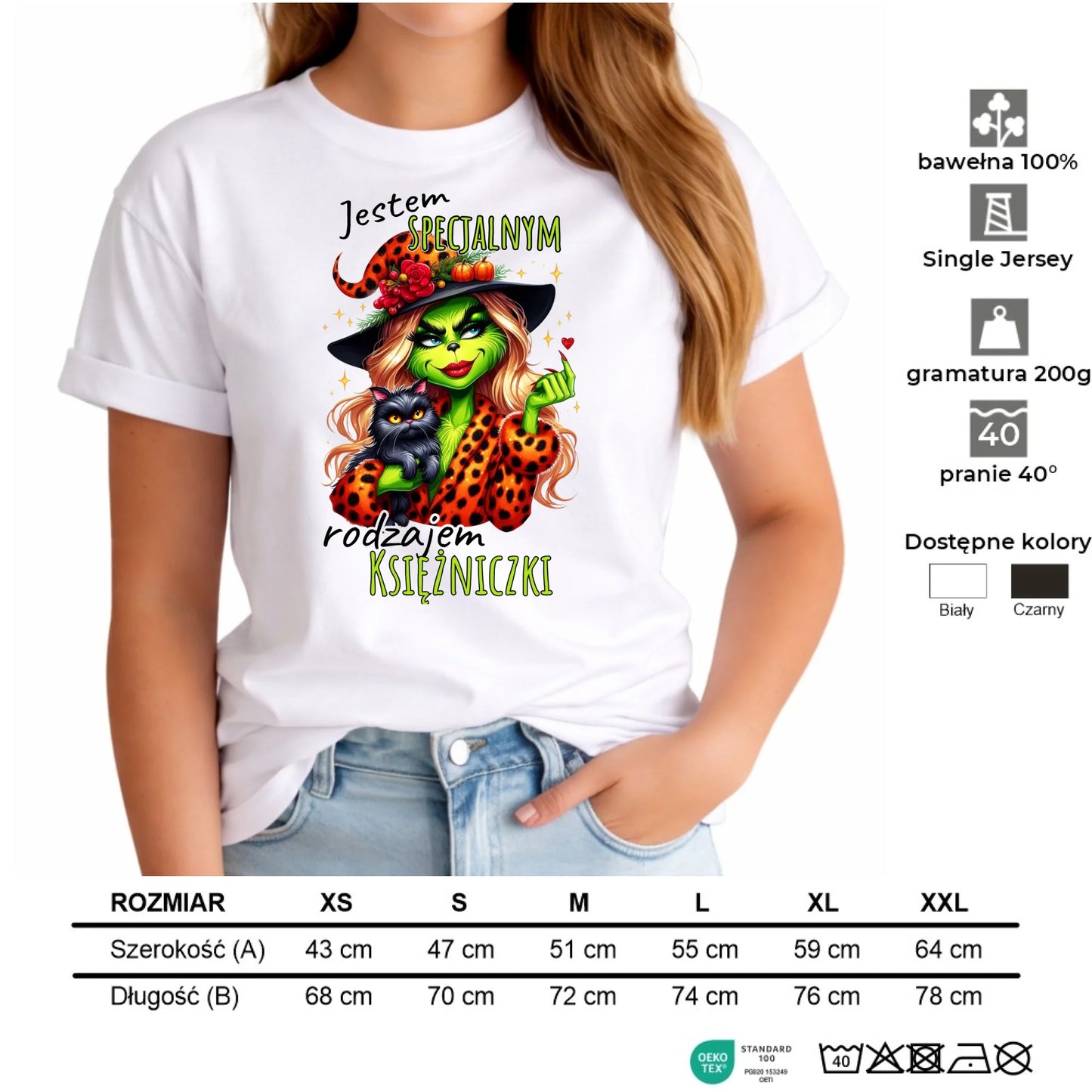 Koszulka damska - Specjalna księżniczka - Wiedźma HL22 - StoryCups.pl