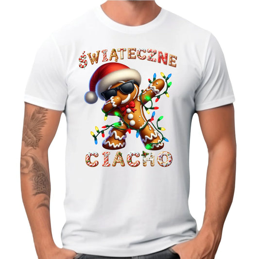 Koszulka męska świąteczna - Świąteczne Ciacho BN25