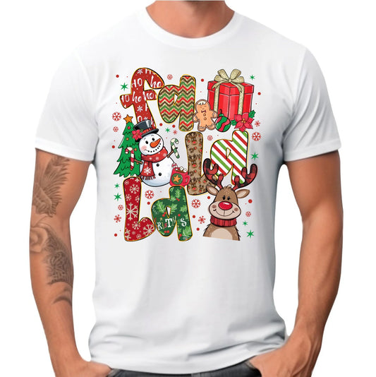 Koszulka męska świąteczna - Fa la la BN71