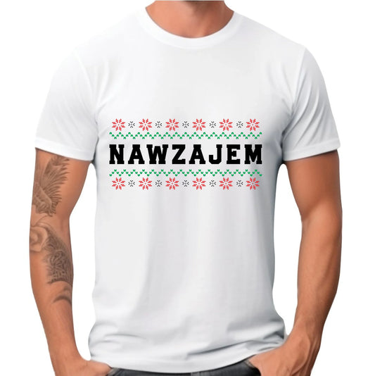 Koszulka męska świąteczna - Nawzajem BN150